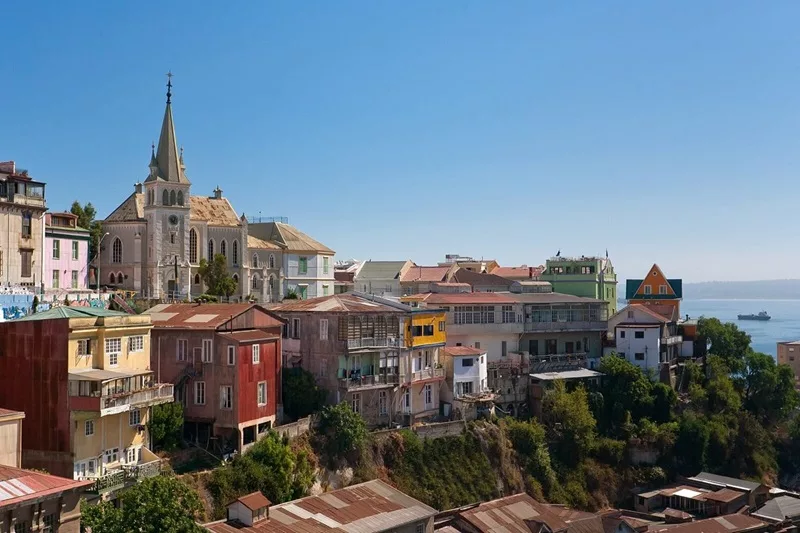 Cerro Concepción em Valparaíso