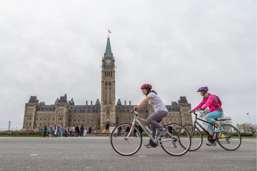 Tour de bicicleta por Ottawa