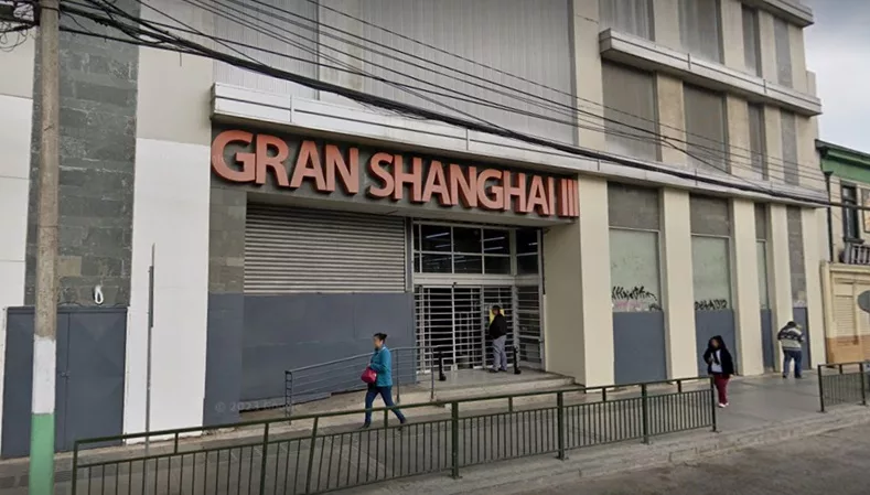 Mall Chino Gran Shanghai Tercero em Valparaíso