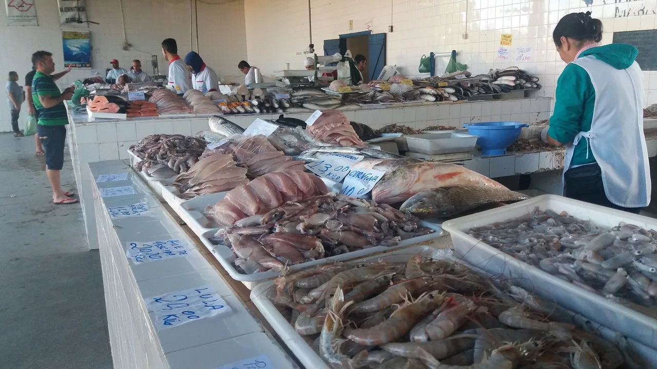 Mercado de Peixes em Ubatuba