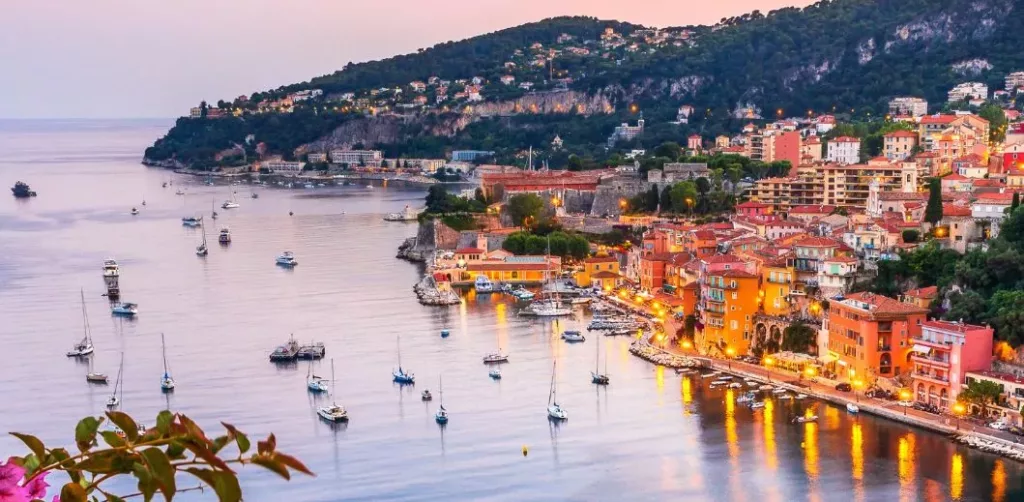 Villefranche-sur-Mer na França