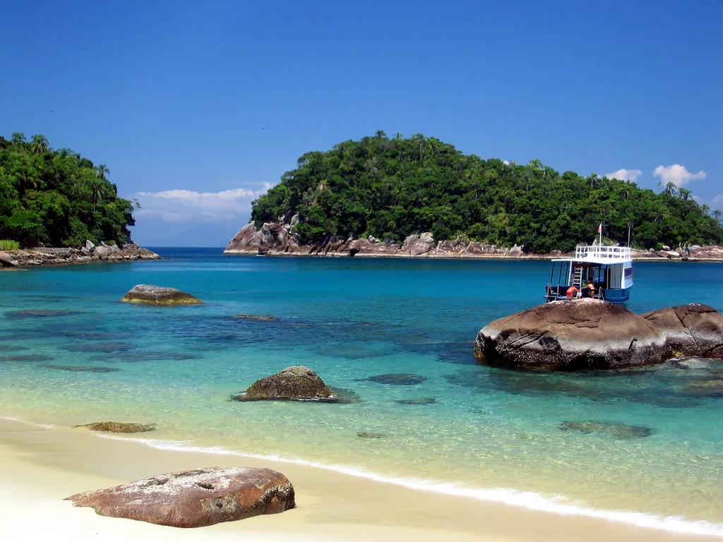 Batismo de mergulho em Ubatuba