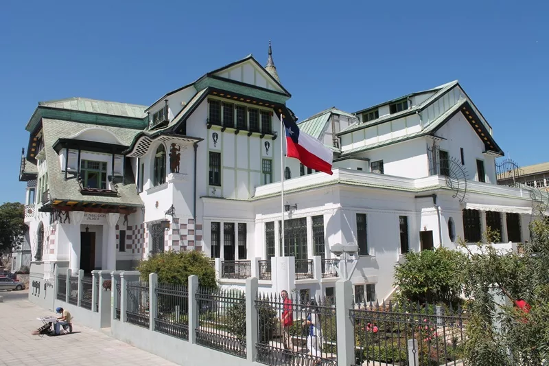 Museo de Bellas Artes no Cerro Alegre em Valparaíso