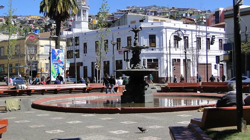 Plaza Echaurren em Valparaíso