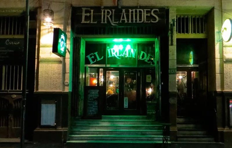 Bar El Irlandés em Valparaíso