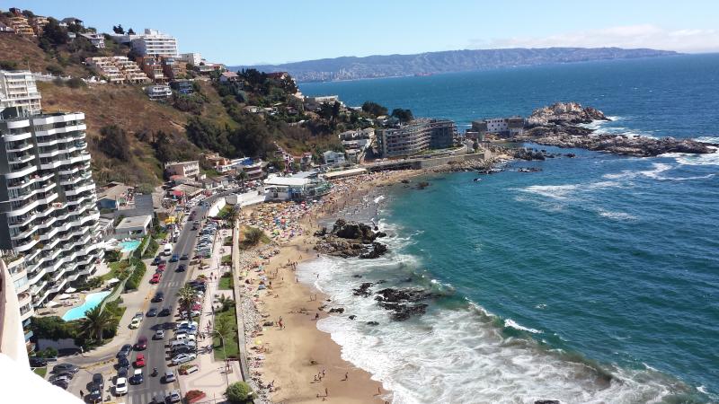 Praia de Reñaca em Viña del Mar