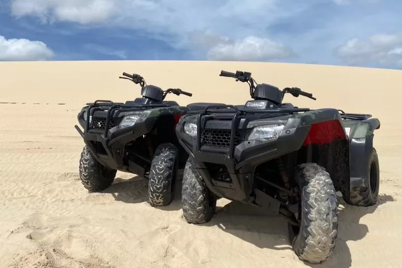 Passeio de quadriciclo em Jericoacoara