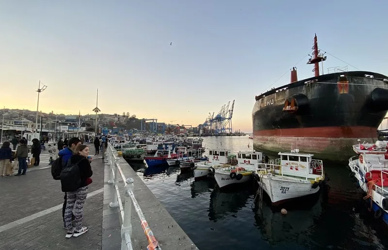 Muelle Prat em Valparaíso