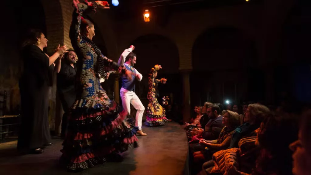 Espetáculo no Museu do Baile Flamenco