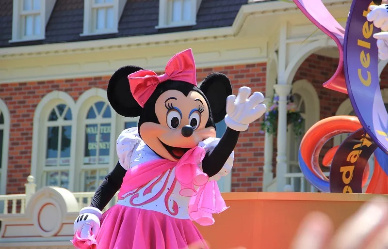 Minnie Mouse na Disney California