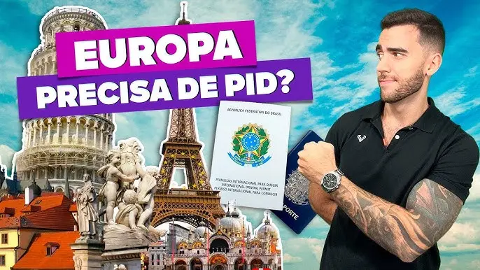 Precisa da PID para dirigir ou alugar carro na Europa?