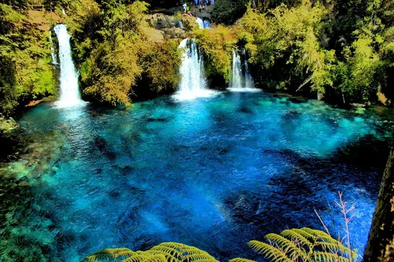 Parque Ojos del Caburgua em Pucón