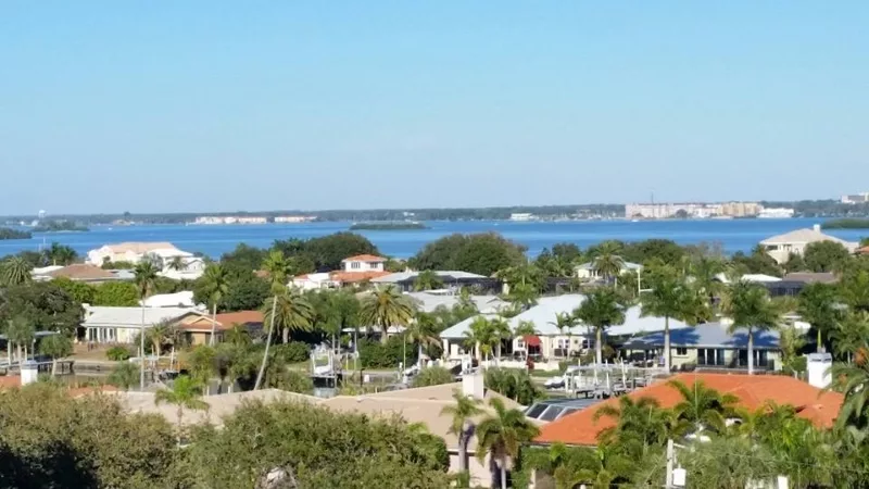 Área residencial em Clearwater