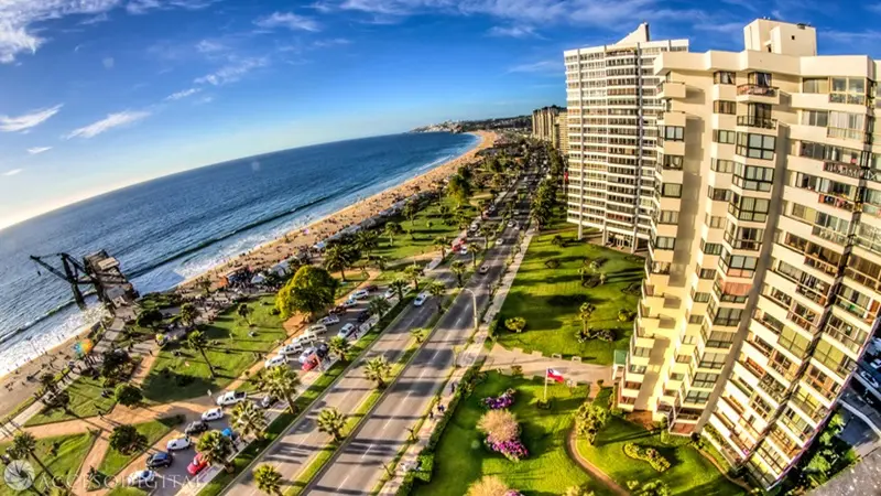 Avenida San Martín em Viña del Mar