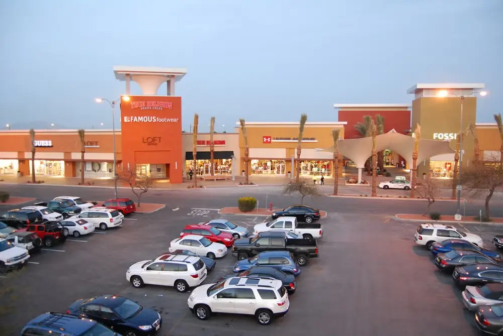 Estacionamento do Outlet Premium South Las Vegas