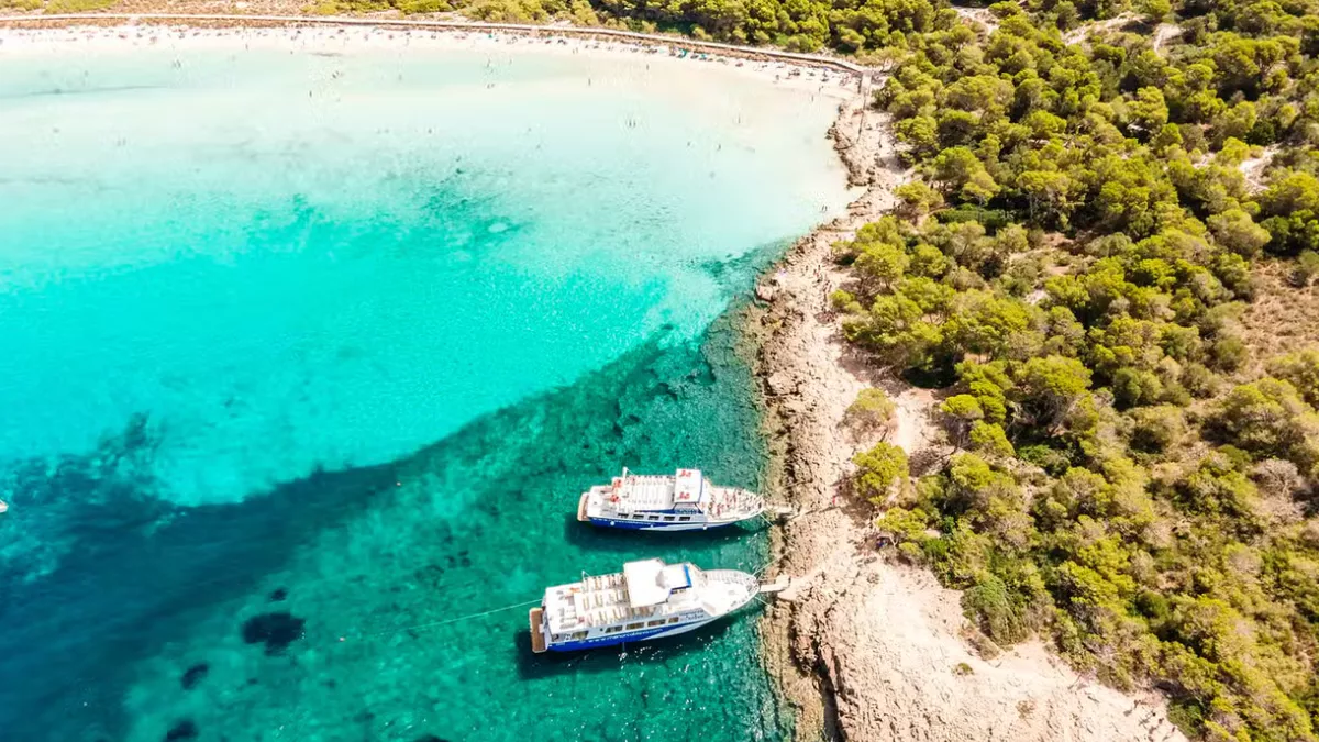 Passeios de barco em Menorca