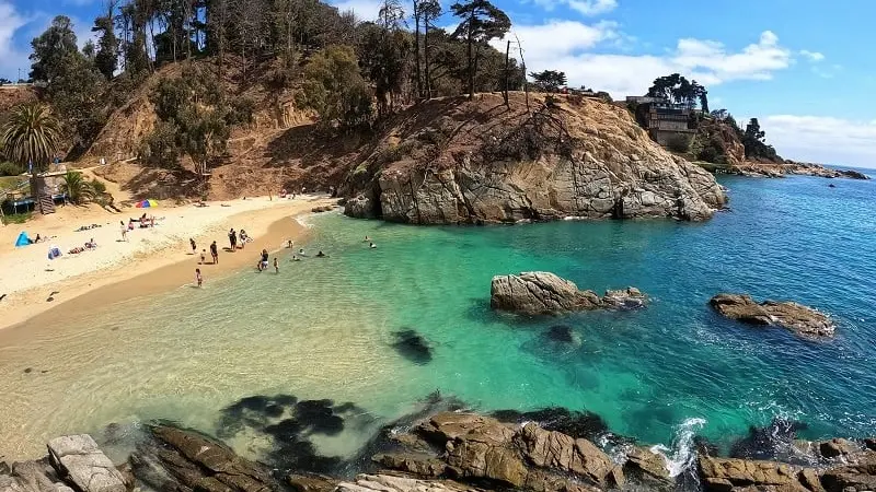 Praias mais bonitas de Viña del Mar