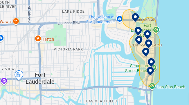 Melhores hotéis em Fort Lauderdale Melhores hotéis em Fort Lauderdale