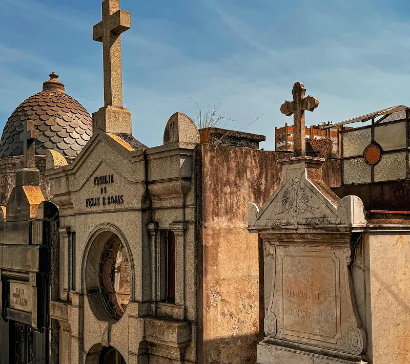 Cemitério da Recoleta em Buenos Aires