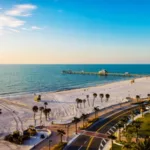 Paisagem de Clearwater Beach