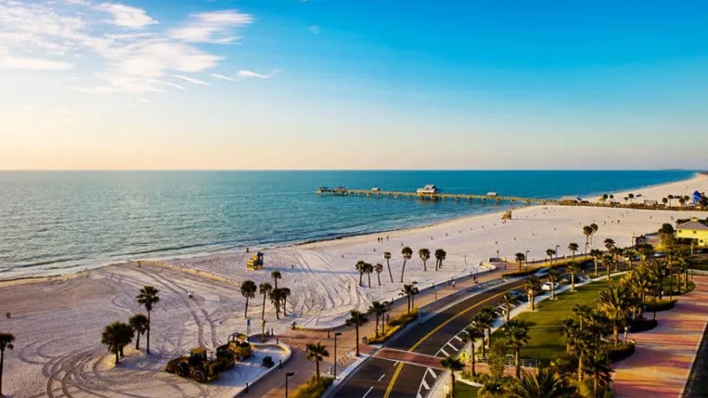 Paisagem de Clearwater Beach