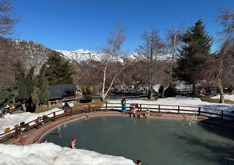 Piscina aquecida em Chillán