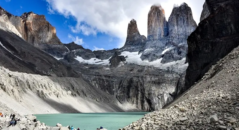 Mirante Base das Torres no Parque Nacional Torres del Paine