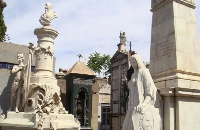 Cemitério da Recoleta em Buenos Aires