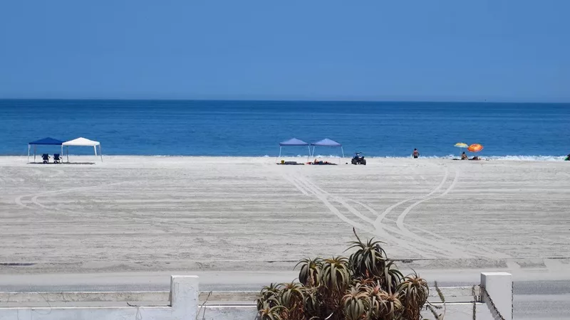 Praia Hornitos na região de Antofagasta