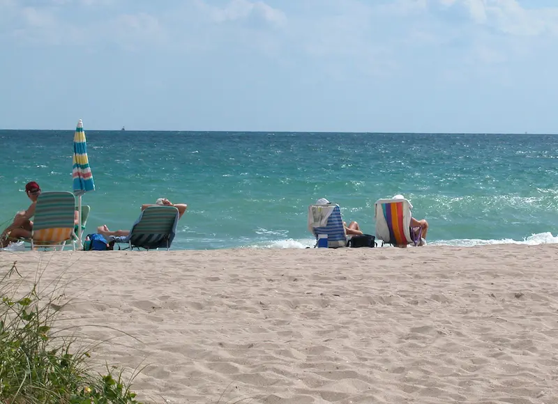 Hugh Taylor Birch State Park Beach em Fort Lauderdale