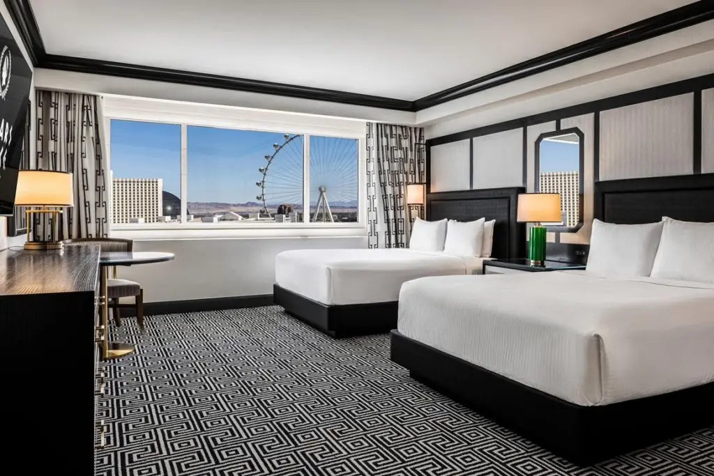 Quarto no Caesars Palace Hotel em Las Vegas