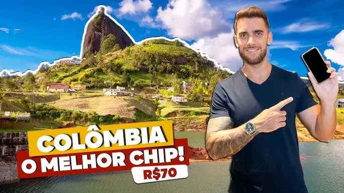 Melhor chip e eSIM de viagem para à Colômbia