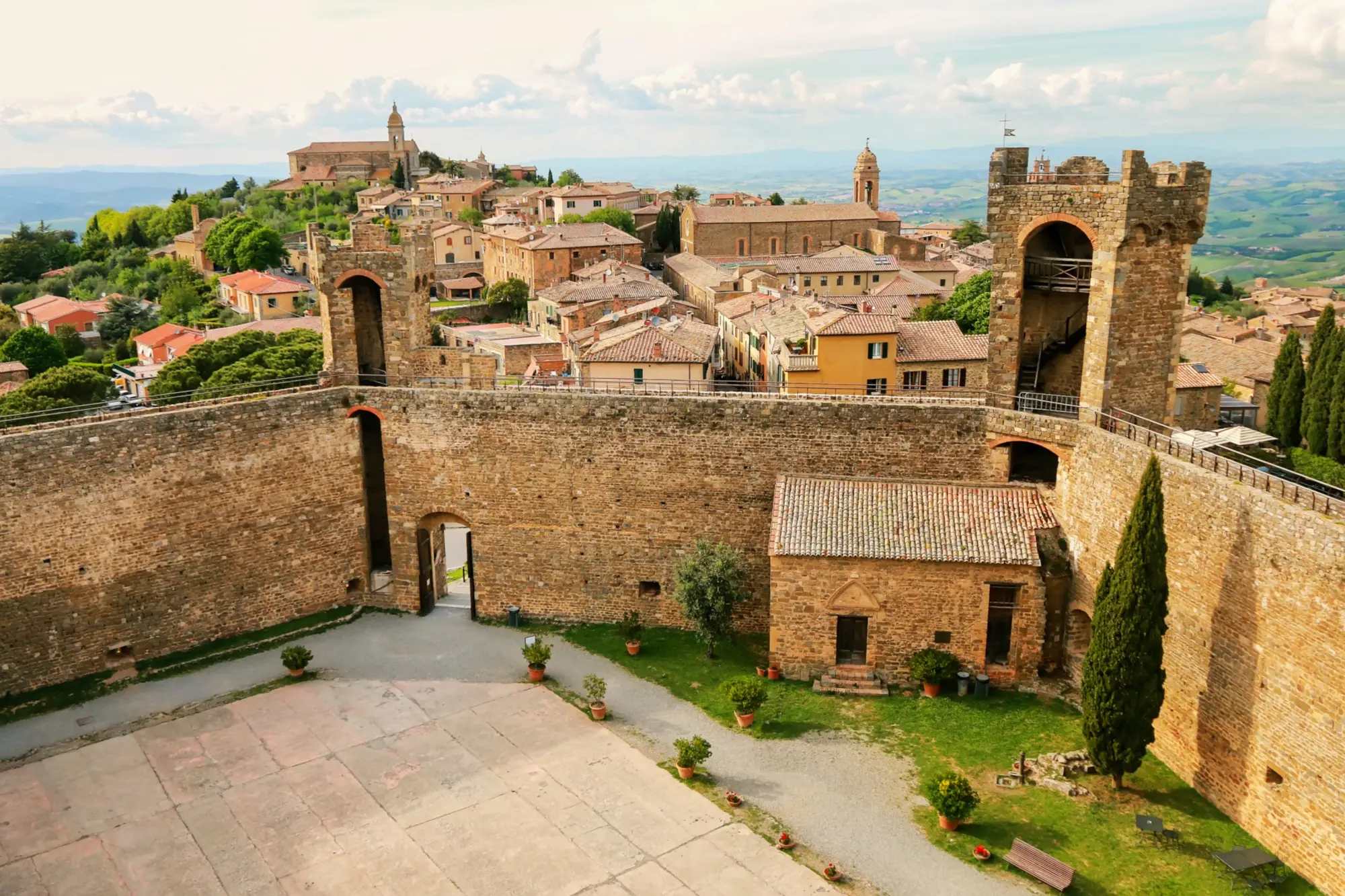 Cidades vizinhas para bate e volta saindo de Montalcino