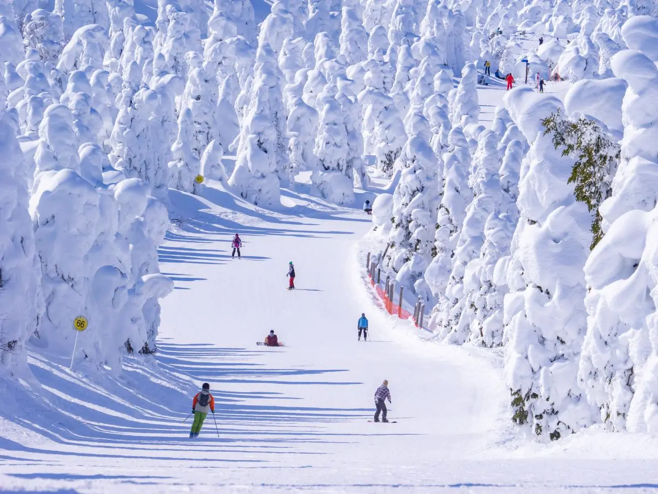 Cidades com neve no Japão