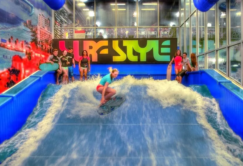 FlowRider na Surf Style em Clearwater