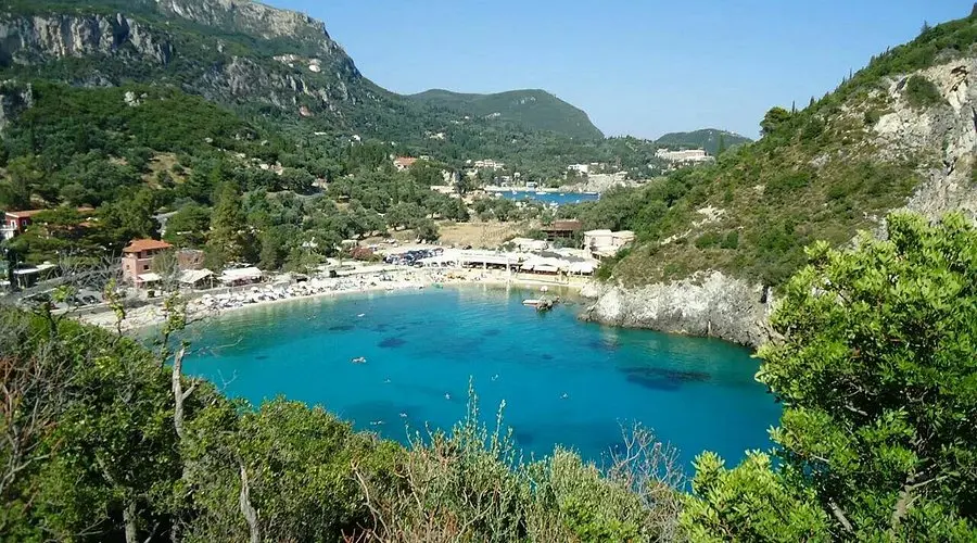 Praia de Paleokastritsa, Corfu