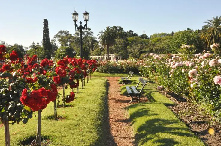 Rosedal de Palermo em Buenos Aires