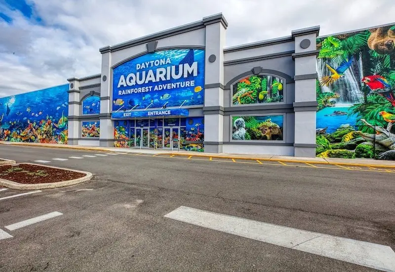 Fachada do Daytona Aquarium & Rainforest Adventure em Daytona Beach