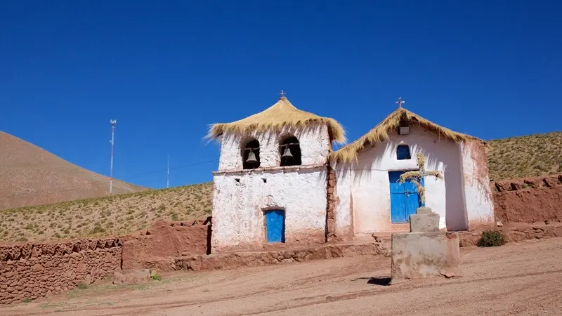 Vila de Machuca perto de San Pedro de Atacama