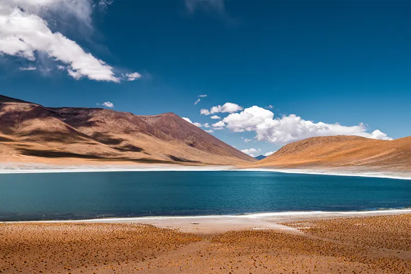 Lagunas Altiplânicas no deserto do Atacama