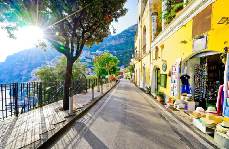 Ruas de Positano