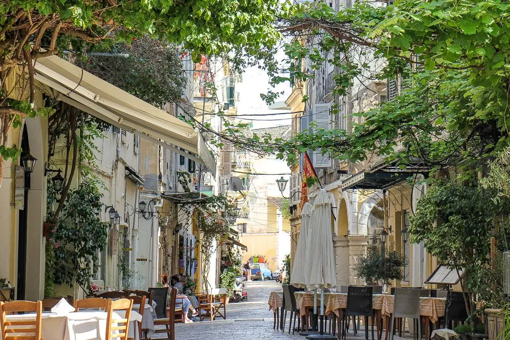 Centro Histórico da ilha de Corfu