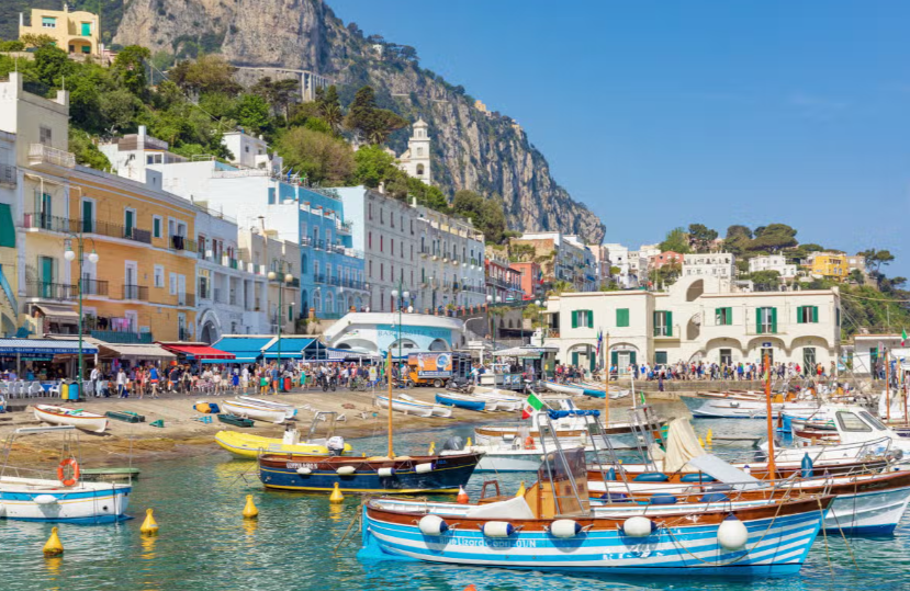 Excursão a Capri e Sorrento
