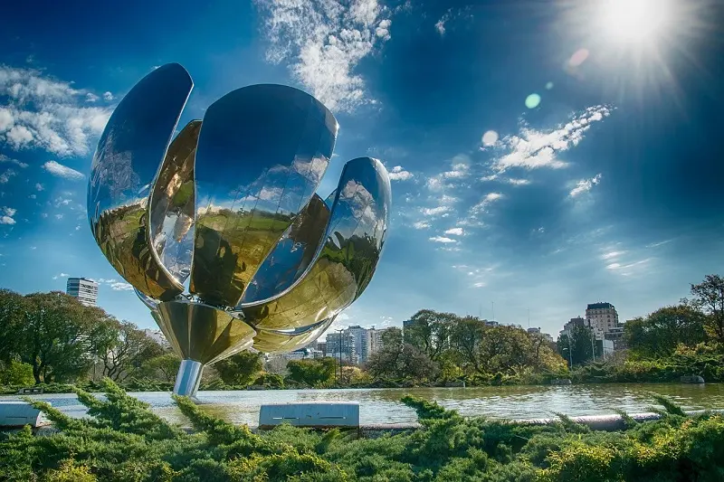 Região onde está a Floralis Genérica em Buenos Aires