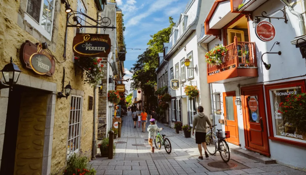 Quebec durante o verão