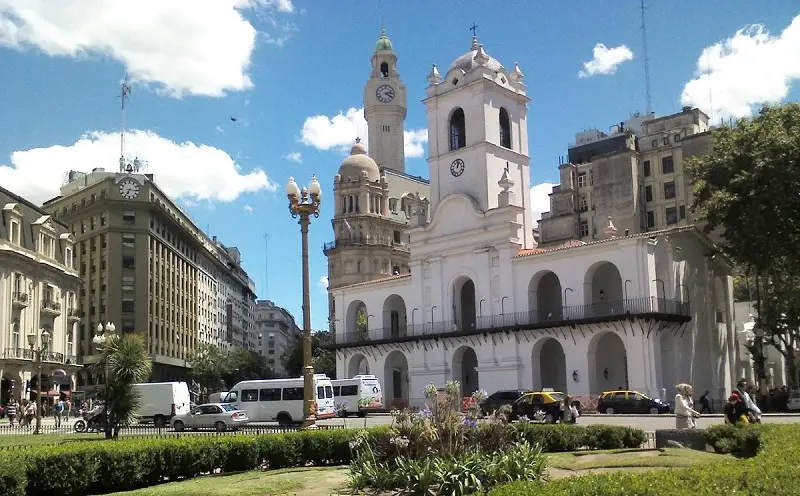 Cabildo na Plaza de Mayo em Buenos Aires