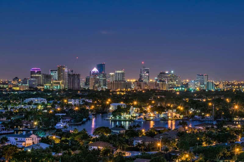 Fort Lauderdale à noite