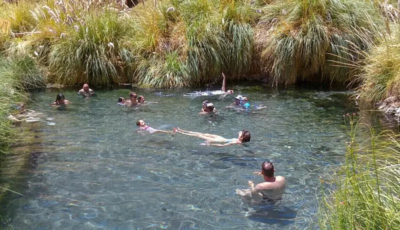 Termas de Puritama no deserto do Atacama