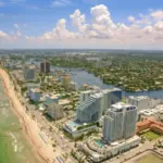 Vista da cidade de Fort Lauderdale