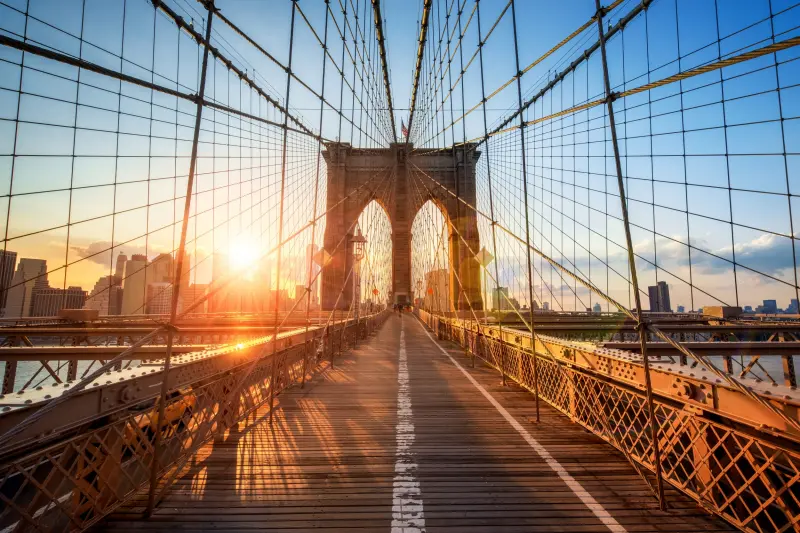 Ponte do Brooklyn em Nova York